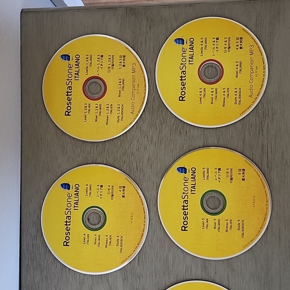 Rosetta Stone Italian V4 Totale Levels 1-5 CD Rom Language Learning - Picture 5 of 5